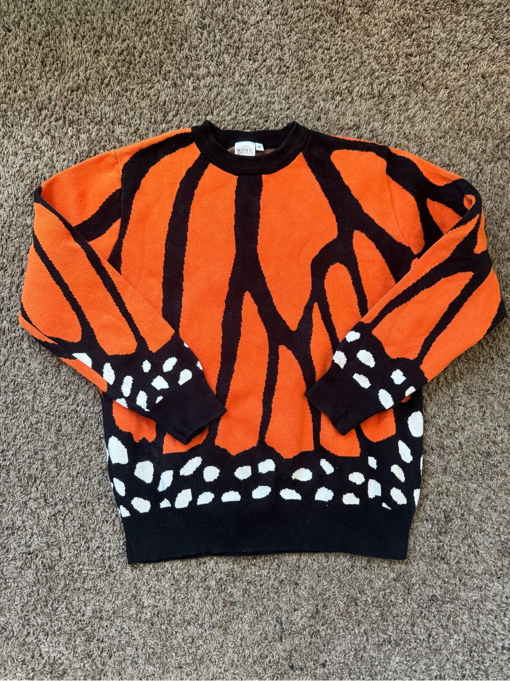Burn Slow Butterfly Knit Sweater